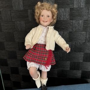 Vintage “Little Lass” Porcelain Shirley Temple Doll,